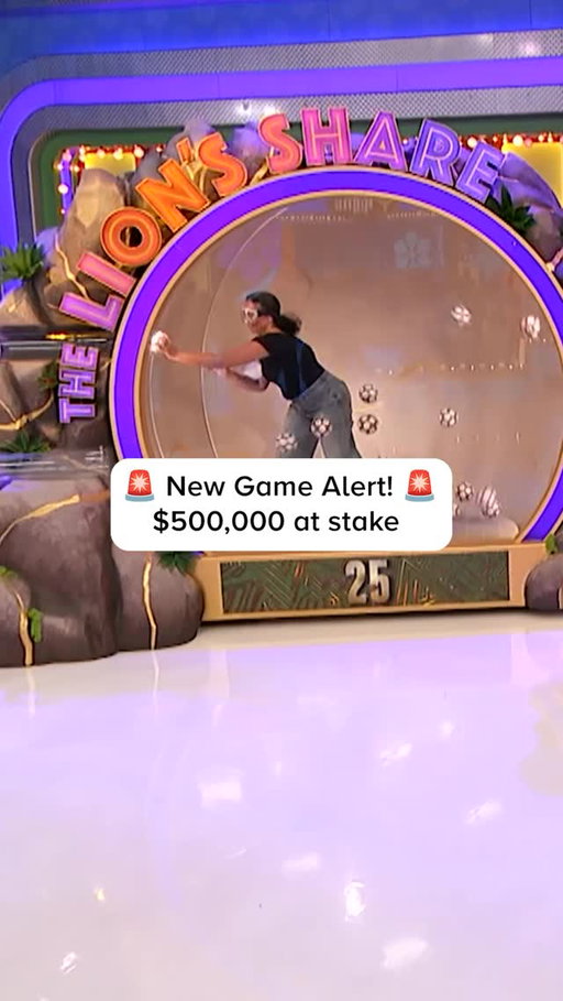 “This might be the greatest game we’ve ever had on TPIR.” 🦁 Drew said it — and with $500,000 at stake, we’re not arguing. Introducing “The Lion’s Share” sponsored by @betmgm. #PriceIsRight #GameShow #TV #DrewCarey - 21+. Gambling problem? Call 1-800-Gambler. Present in select states. Void where prohibited. Eligibility restrictions may apply.