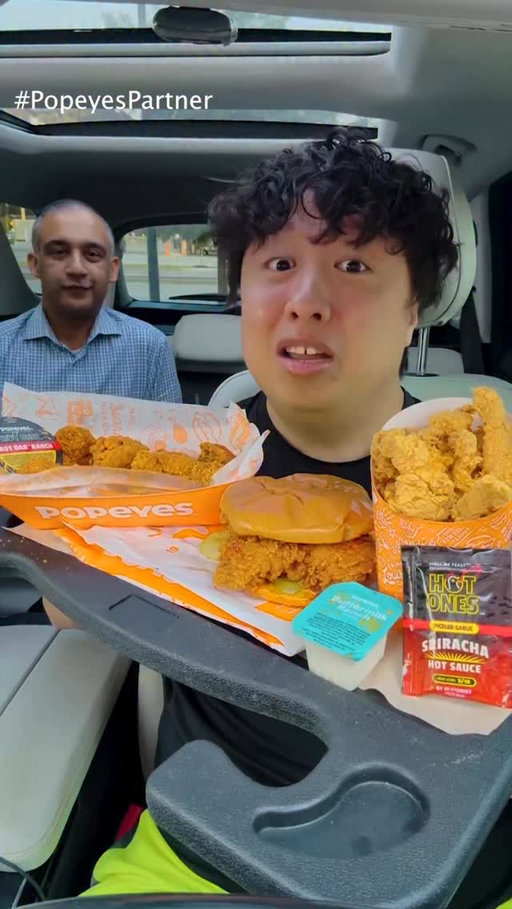 #popeyespartner @Popeyes has just teamed up with Hot Ones to bring you a spicy menu. Are you ready to take up the challenge and bring up the heat? Available nationwide at all participating locations, get it now before it’s gone.