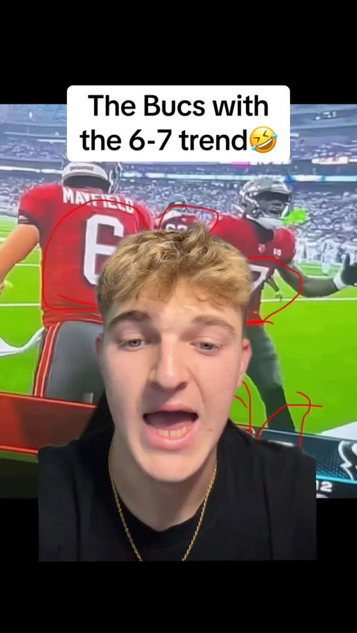 SIX SEVEN🗣️ 

#nflfootball #buccanneers #sixseven #67 #titanswalterpicks