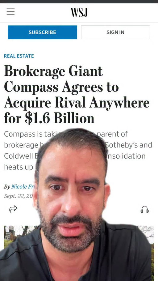 Compass acquiring Anywhere is another clear sign of the dramatic consolidation underway in real estate. Having lived through multiple industry cycles, one lesson is constant: scale by itself doesn’t ensure success.

At eXp, every decision begins with the consumer in mind by empowering the most entrepreneurial agents in the business to help families with the most important financial decision of their lives. 

Our cloud-based, agent-centric model has already proven it can scale not only in size, but in delivering meaningful impact for agents and the clients they serve.
