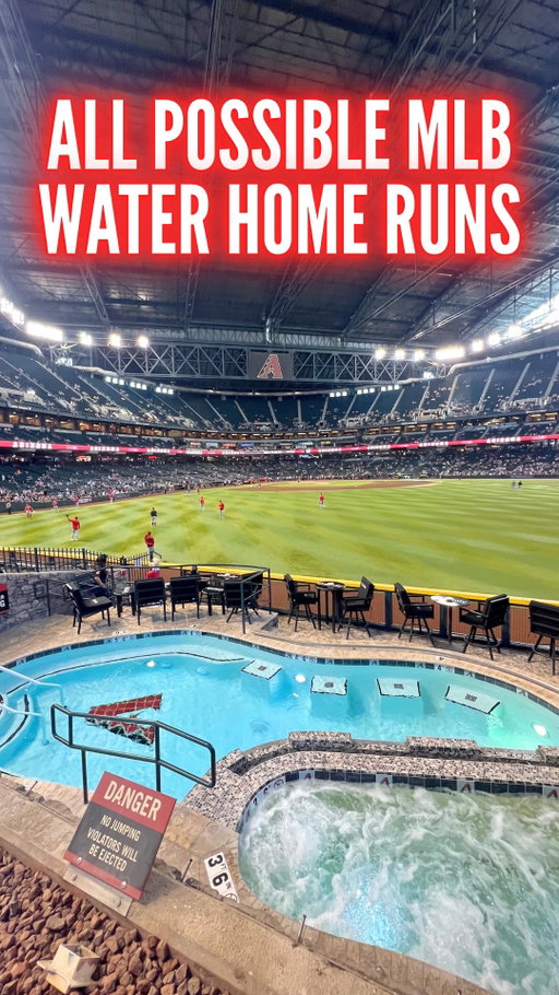 Here are all the MLB ballparks where home runs can be hit into water! There are a lot more here than you might think… 💦⚾️

#mlb #baseball #ballpark #splashhit #homerun