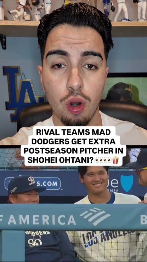 The Dodgers will get an extra pitcher on their postseason roster thanks to the Shohei Ohtani rule and it looks like opposing teams aren’t happy 👀

Shot by Noel Sanchez, @noisebynoel 🫡

#losangeles #dodgers #dodgerstadium #trendingreels