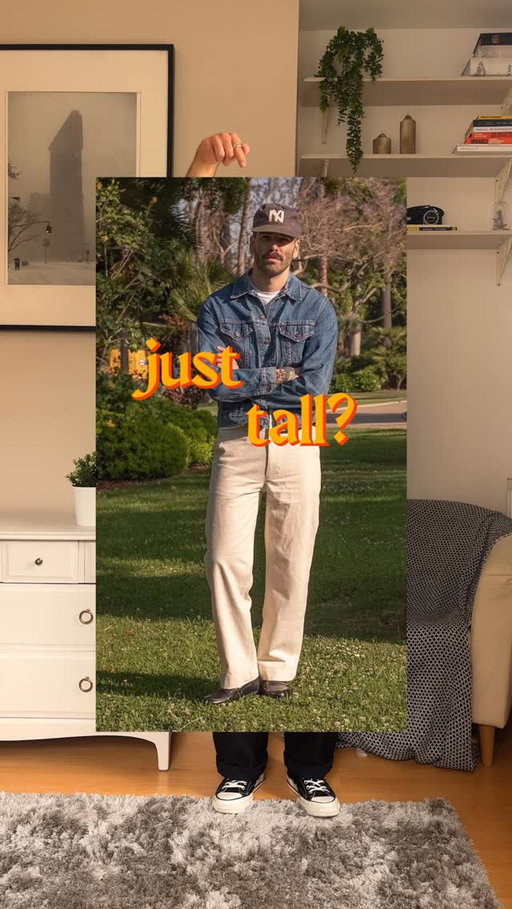 Is it a fit or is he just tall?

Let me know how I did in this one team?

#mensoutfits #shortguy #wardrobeessential #recreatingpinterestoutfits #grwm