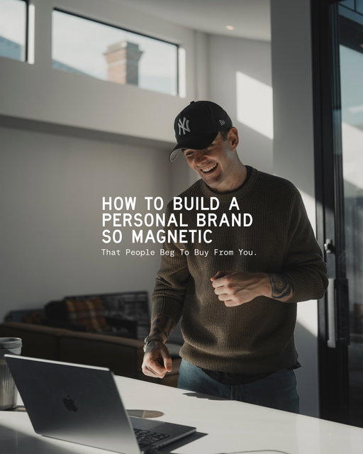 Here’s an uncomfortable truth most of you aren’t ready to hear: 

Making money with a strong personal brand, is incredibly easy. 

If you’re fighting tooth and nail to get people to buy your offer; it not because you’re missing some secret sales strategy, or need another closer on the team.

You might just be posting boring, unmemorable content that looks and sounds like everyone else. 

P.S. if you want my help building a personal brand that cuts through and makes selling effortless, comment “TTB” down below 👇