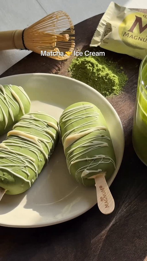 The perfect matcha sweet treat doesn’t exi- #CrackIntoPleasure