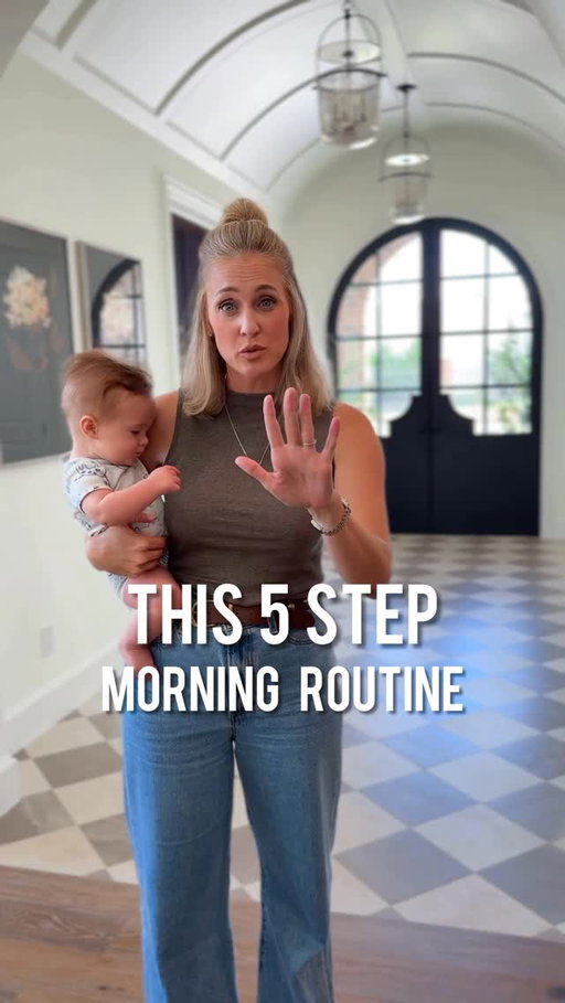 Comment “MORNING” ... 

... to go deeper and get a written guide on all five steps that help you own your morning and elevate your life (in the words of Robin Sharma). 

If I could go back and give advice to my new mom, younger self. It would be this : Master Your Mornings. Wake up two hours before your kids and BUY BACK YOUR TIME. You may not be able to afford childcare, but you can outwork the system. 

How? By waking up early. 

Most moms start to feel overwhelmed. And they have nowhere to turn. Give yourself a good look in the mirror. You are the answer.

…the five-step routine I actually use…

1️⃣ Wake at 5AM: two hours before your kids. Do not negotiate. This is how you win the day before it starts.
2️⃣ Calendar your day. Your brain is juggling a million loose ends. Brain-dump your priorities, pick your top 3 wins, and time-block them… when the day’s scheduled, you stop reacting and start leading.
3️⃣ Move. 10–20 minutes of movement: mobility, a short circuit, or a brisk walk. Movement clears your mind, gives you energy, and turns “I can’t” into “I got this.”
4️⃣ Quick tidy = tiny wins. Five minutes to clear counters, make beds, reset one room. Those small wins lower stress and prove to yourself you can handle the day.
5️⃣ Get ready. Rinse your face, throw on a real top, do one thing that makes you feel like yourself, this boundary event flips your brain from rest to action.

This routine is built on controllable wins. Kids are unpredictable, but your morning doesn’t have to be. Try it for 7 days: own the first two hours and watch how everything else bends with it.

👉 Want the full written guide? Comment MORNING and I’ll send it or DM you the download. Follow along my mom-of-five journey for real routines, no fluff.