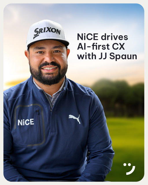 We’re proud to team up with PGA TOUR pro @jjspaun to champion AI CX breakthroughs.

Just as every golf swing demands precision, every customer interaction should deliver a winning experience. Together, we’re creating a NiCE world on the course and in CX. ⛳️ 🏌️‍♂️ 🏆

#createaNiCEworld #DrivingCXwithSpaun