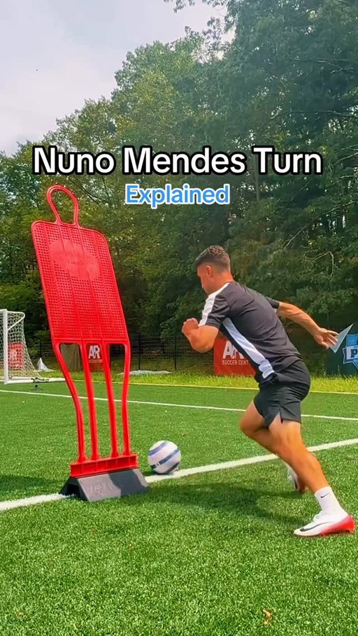 High Risk ⚠️ High Reward 🎖️ Blow by your mark with this effective turn. Using the bottom of your foot, it’s important you face in the opposite direction. Lure the defender into a space you want them to press and pull it out the other way. Also important to have a heavy touch out to take space ‼️ #details 

Have you used this in a game before?!

Share this with a top baller ✅

#soccer #football #futbol #soccertraining