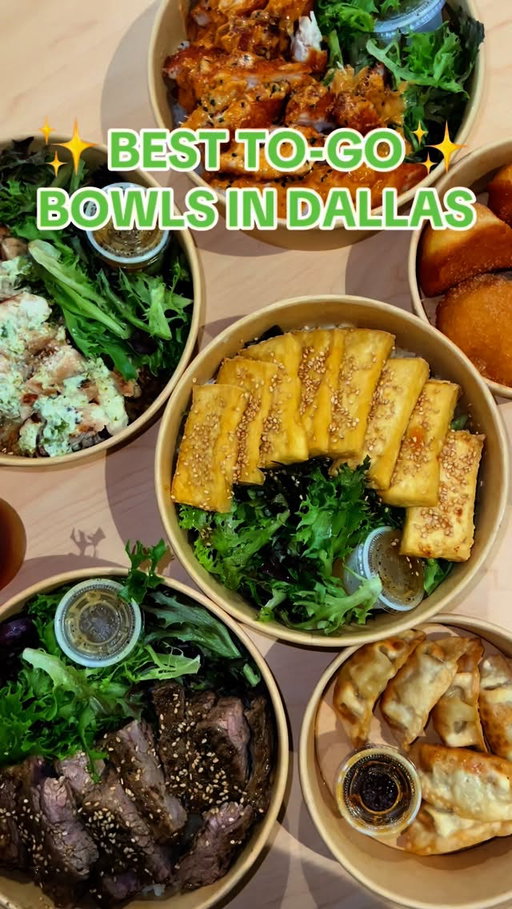 DALLAS’ NEW TAKEOUT OBSESSION: BOWLS OF RICE 🍚🔥

Say hello to your new favorite quick, fresh, and flavorful meal spot @eatbowlsofrice . These bowls are piled high with proteins, veggies, and signature sauces that make every bite crave-worthy.

🥢 What’s On the Menu
🍗 Build your bowl with chicken, steak, salmon, shrimp & more
🥬 Veggie-friendly options + fresh ingredients you can feel good about
🥟 Dumplings, crab rangoon & tasty shareables to round it out
💸 Generous portions at prices that won’t break the bank

🚙 Order online at bowlsofrice.com or via DoorDash/UberEats
🙌 Prefer to pop in? Walk up, order at the kiosk, and grab from their sleek pickup lockers

📍 921 W Commerce St, Dallas

✨ Fast food with flavor, freshness, and fun—Bowls of Rice is here to change the takeout game in Dallas.