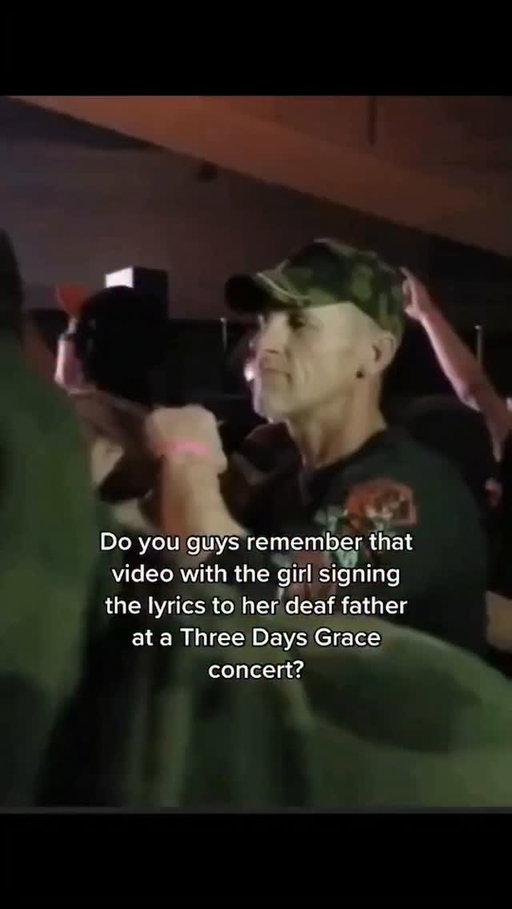 Faith in humanity restored🤘 🎸 This update: Band gifted him improved hearing device. 😭🥹 @neil_threedaysgrace @threedaysgrace @karricarberry__