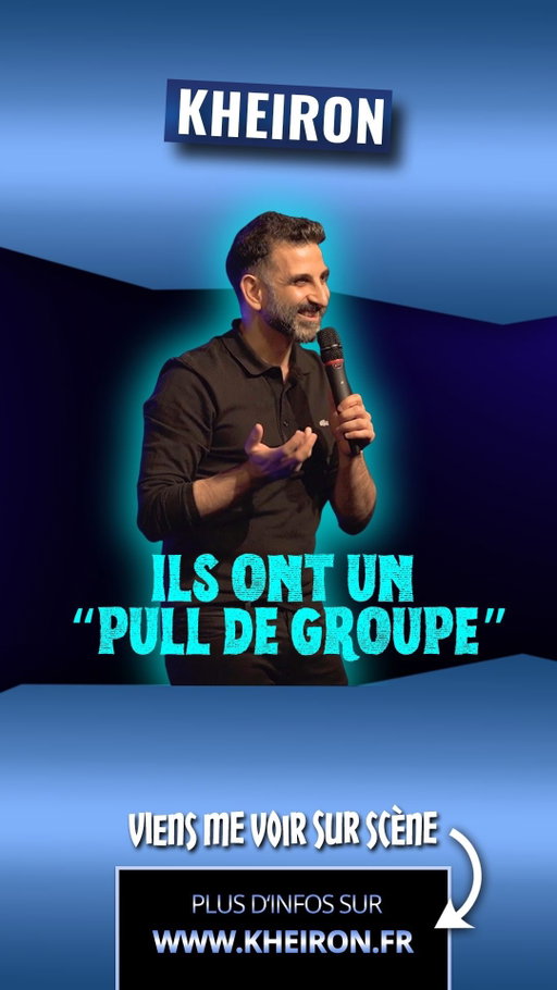 J’avais jamais vu ça ! 🤨👕

En spectacle à Paris jusqu’au 28 mars 2026 & en tournée en France 🇫🇷, Suisse 🇨🇭 et Belgique 🇧🇪 !
🔛 Infos & réservations sur Kheiron.fr