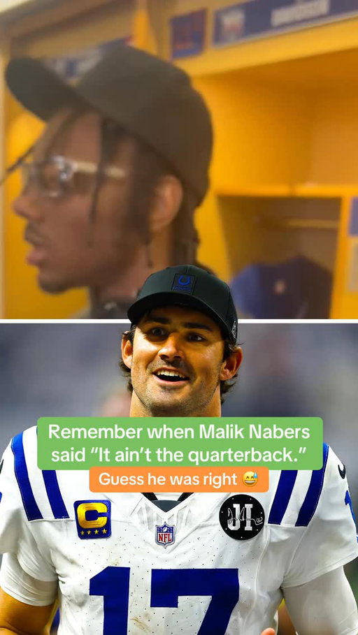Remember when Malik Nabers said Daniel Jones wasn’t the problem…he was right 

(via @charlottecrrll)