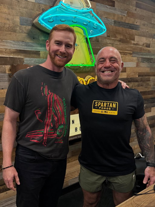 Joe & The Ginge 
New JRE up now / watch #whitenoise on @hulu and overseas on @disneyplus