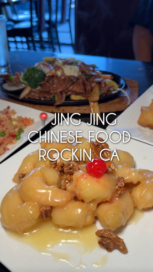 Drove all the way to Rocklin to check this spot out, and honestly it was worth it. The Family Dinner was such a deal, we legit have enough leftovers for the next two lunches.

The space is clean and welcoming, and the lady who helped us was super friendly. She gave great recommendations and was really accommodating with substitutions.

We went with Course A ($23.99 each), which came with soup, an egg roll & fried shrimp, fried rice, and two pre-fix entrées. We swapped in the Walnut Shrimp and Sizzling Beef (just paid the difference) and both were solid choices.

The meat quality was really good, and while the fried shrimp appetizer could’ve used a little more salt, everything else was flavorful and well seasoned. Nothing felt overly greasy, so you don’t walk away feeling heavy.

The fried rice had a ton of BBQ pork (always a win), and the honey walnut shrimp came loaded with massive shrimp 👌🏼

📍Jing Jing Chinese Cuisine – 4800 Granite Dr b2, Rocklin, CA 95677