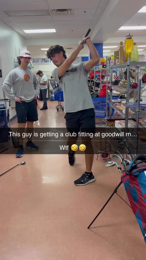 Best place to get fit for clubs #headband #dialed #golf #comedy