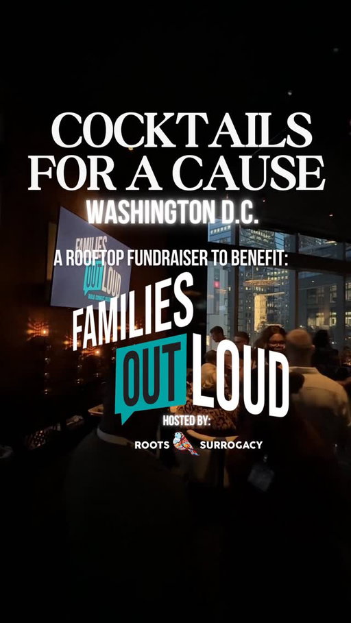 Families Out Loud invites you to Cocktails for a Cause, a rooftop fundraising event in Washington, D.C. dedicated to supporting LGBTQ+ family building. This event, hosted by @rootssurrogacy , combines delicious cocktails, vibrant community, and meaningful impact. We want YOU to be a part of it!🍸🥂

Every dollar raised will support Families Out Loud’s mission to:

✨Provide education and resources for LGBTQ+ intended parents
✨Connect families with trusted surrogacy and egg donation professionals
✨Create welcoming spaces for conversations, support, and celebration
✨Fund IVF & LGBTQ+ affirming legislation nationwide

Click the link in our bio to RSVP for FREE and be a part of the movement! 

✨Can’t make it to D.C.? ✨Show your support and advocacy by making a donation to the campaign. By donating, you’re helping make parenthood possible for LGBTQ+ families everywhere. Together, we can break down barriers and expand access to the dream of family. Click the link in our bio or visit givebutter.com/cocktailsdc to show your support and donate today! 

#lgbtqadvocacy #dcgays #dclgbtqattorneys #dclgbtq