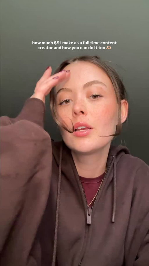 Spilling the teaaaa today feel kinda weird posting this but also I wanna be honest and help anyone who wants to do what I do!!! Ily!!! #fulltimecontentcreator #salarytransparency