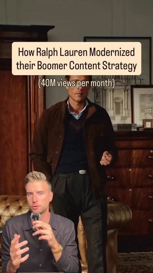 Here’s how you can do the same

Create the following:

1. Storytelling
2. BTS 
3. Skits

And make them all hyper relevant to your target customer. 

That’s the modern content playbook. 

Kudos to @ralphlauren team