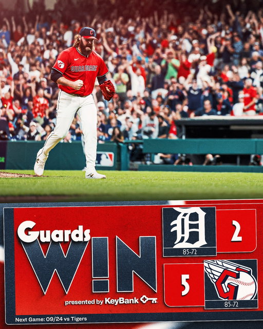 We do this for you, Cleveland.

#GuardsBall | #GuardiWins