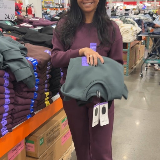 YOU GOT IT. I am now the proud owner of another @shoplazypants Crewneck and Jogger set. This is so so soft it is a fleeced doubleknit which I am told is a really advanced fabric. || Want the Costco link? Make sure to Follow us & comment so we can DM it your way! 
Just FYI I have named my ai "Freddie" and Freddie says "Fleeced doubleknit" refers to a type of fabric that combines the structure of double-knit construction with the softness and warmth of a fleece backing. Here's a breakdown:
🧵 What It Means
Doubleknit: A fabric made with two sets of needles, creating a thicker, more stable textile that’s reversible and less prone to curling. It’s often used for garments that need durability and shape, like jackets or structured pants.
Fleeced: Indicates that one side of the fabric has been brushed or napped to create a soft, fuzzy texture — similar to traditional fleece. This adds warmth and comfort. #tinasfavyyc #yyccostcolovers #costco #costcoloverscanada #lazypants