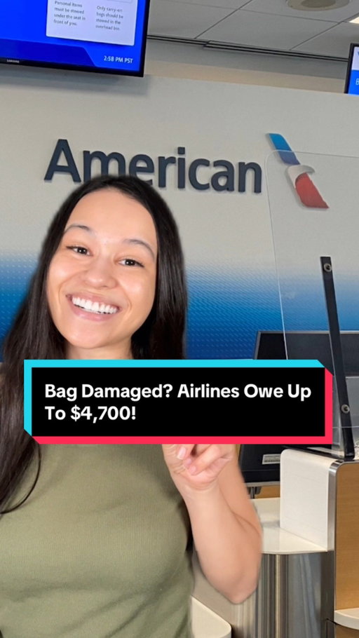 Follow @erikankullberg for more money tips.
🚨 Damaged luggage? Know your rights! 🚨

If your bag gets damaged, remember:

✈️ Airlines can owe you up to $4,700 in damages.
📸 Always snap pics of your bag before flying.
💳 Don’t settle for vouchers—cash is your right.
📝 Fill out that claim form with details!

Travel smart, protect your rights, and never be caught off guard.
💬 What’s your wildest luggage story? Share below! 🧳✨