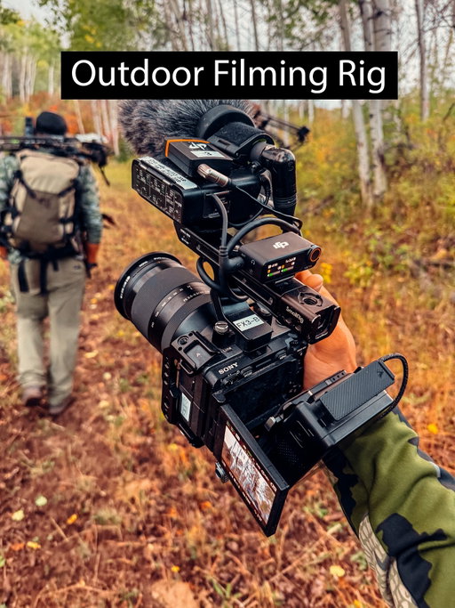 Filming some content for @dudeperfect_outdoors this week and this is our set up. @sonyalpha @smallrig.global @djiglobal @sennheiser @tentacle_sync @dudeperfect_outdoors