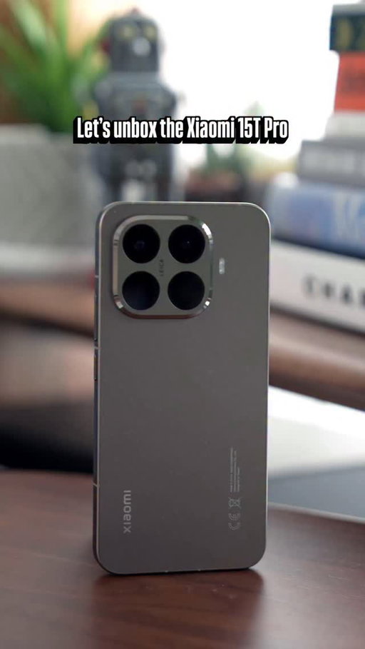 Unbox the Xiaomi 15T Pro with me 😎