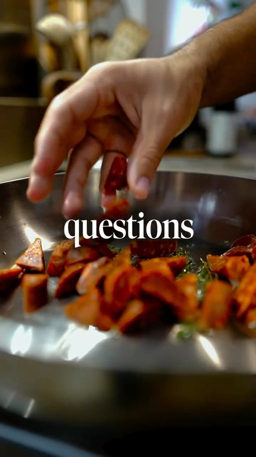 “What would your last meal be?”

This was a question that I was asked over 3 separate meals with 3 different groups over 2 consecutive days. 

For some reason, I’m still stuck without an answer.

Thank you @adip_food for the recipe inspo.

#writing #writer #writersofinstagram #storytelling #food #foodie #cook #cooking #homecook #chefstalk #reflection #gastroart #foodphotography #chorizo #salad #lastmeal #tomatoes #explore #reels #fyp