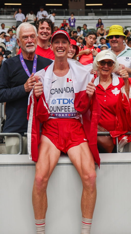 Chasing my dreams has made me into a person I am truly proud of. My advice: dream big, chase that dream with passion, and find success in the process. Most importantly, enjoy the journey of transformation it takes you on.

Thanks for those post podium thoughts and feels @drheroux!

📸 @nickiwanyshyn for @canadianrunning
🎥 @cbcolympics 

#Athletics #racewalk #goalsetting #teamcanada #wchtokyo25 #runningmotivation