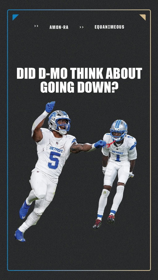 David Montgomery keeps it simple, touchdowns win football games. No what matter what the situation was, Monty says he would’ve scored instead of going down so the Lions could bleed the clock 🏈