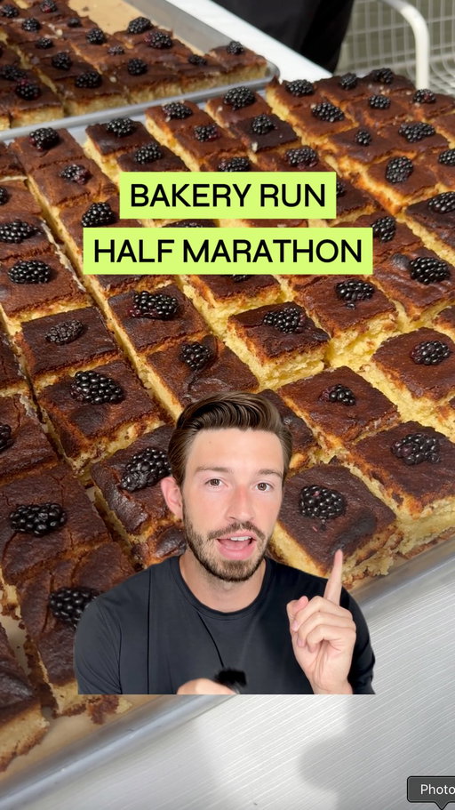 The coolest half marathon just happened in New York 👇

This is The Bakery Run.

17,000 people applied for this race, only 100 people were selected.

But the format is what makes it so unique.

And shoutout to @tipsternyc, @banditrunning, and @salomon for putting this on.

So it’s a half marathon race and you stop at 8 bakeries along the way for free pastries.

Some of the best and most well known bakeries in New York.

My personal favorites:

- Raf’s had the best sweet pastry (@rafsnewyork).

- L'Appartement 4F had the best savory pastry (@lappartement4f).

But the best part, this was different than other running events.

It didn’t have the intense race feeling.

It was more about having fun, meeting people, and eating good food.

It took the focus off the running, and I thought that was the appealing part.

People are seeking wellness and community events.

But so many are intense and intimidating.

And The Bakery Run balanced fun and fitness perfectly.

We need more events like this.