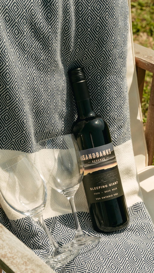 The season of rich pours & crisp air is here 🍁🍷🤎

Enjoy a glass of our Sleeping Giant with exciting flavours of coffee & raspberry, with spicy notes & layers of toasty oak. 

Shop our Sleeping Giant at the link in our bio. 

•

#sandbanks #sandbankswinery
#PECWinery #PrinceEdwardCountyWine #ExploreON #PEC
#PrinceEdwardCounty #RedWine