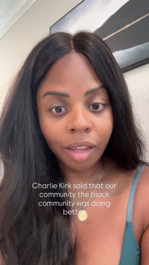 Ghetto fatigue is real. We clearly have a culture problem in the black community, and we need to get honest with ourselves about it. Sadly the democrat party encourages it. Abortion busses and Cardi B at the DNC? Embarrassing. We need to stop waiting for a party or a president to save us. We need to self reflect and save ourselves. #charliekirk #blackconservative #walkaway #ghettofatigue