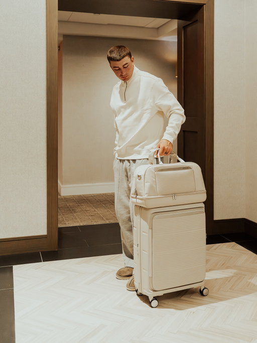 It all starts here — early mornings, packed bag, same focus every day going into pre-season. Always moving with the Paralux Collection from @samsoniteusa. #SamsonitePartner