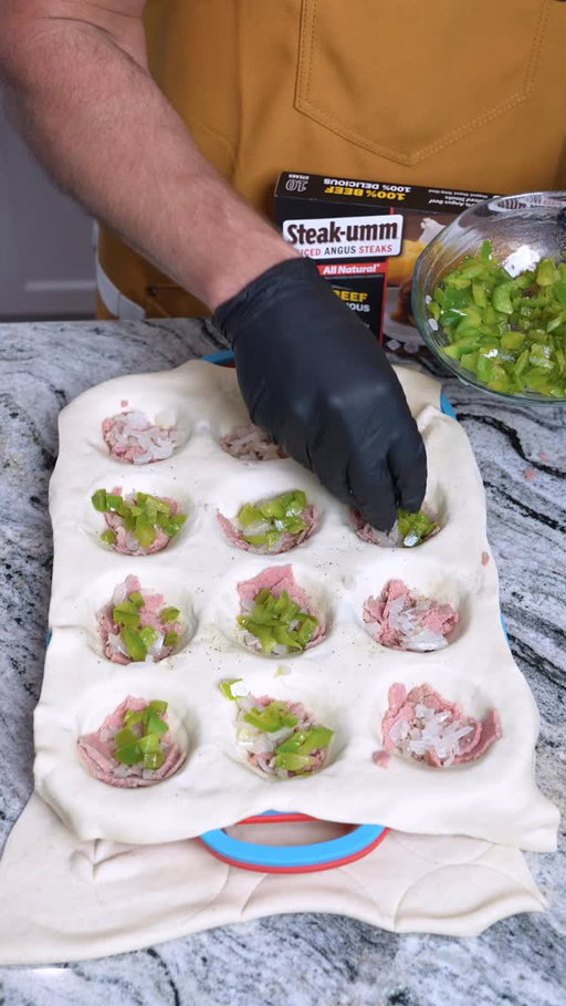 Easy Philly cheese steak bites @steak_umm #steakummpartner #ad #easyrecipe