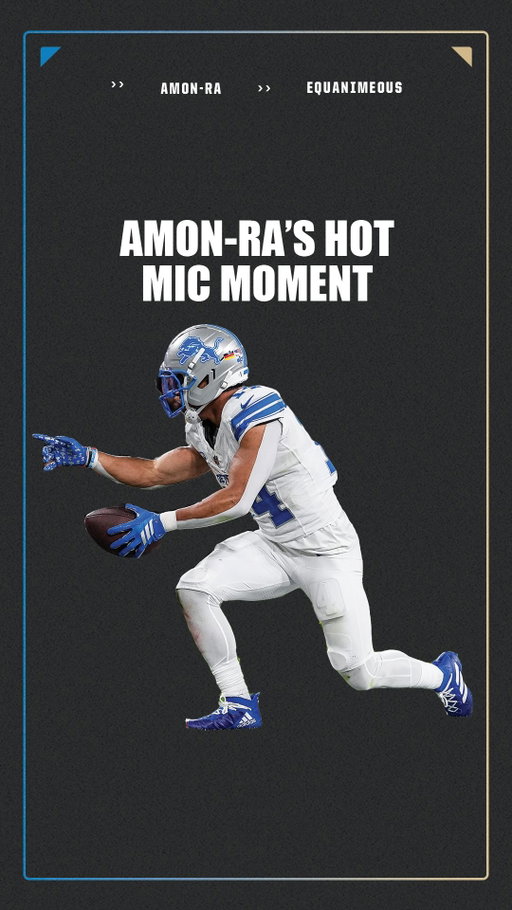 Breaking down Amon-Ra’s hot mic moment with David Montgomery 🤣