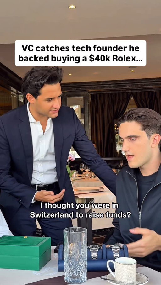 How dare he use my money to buy Rolex’s and APs 😤😤😤 #finance #luxury #corporate #luxurylifestyle #london #nyc #founder #startup
