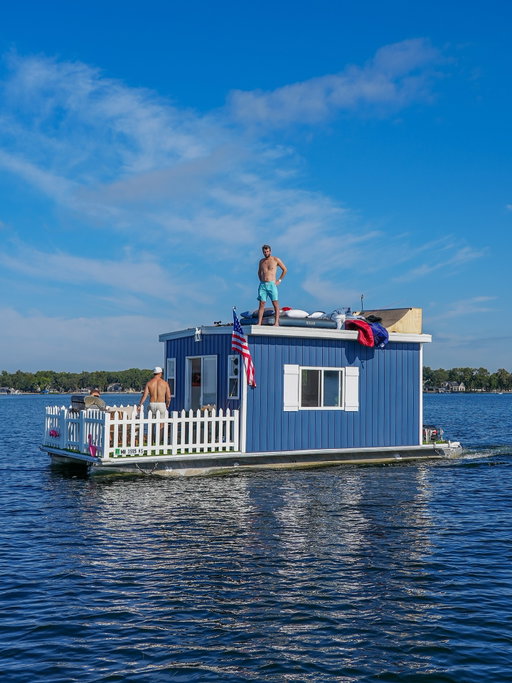 Houseboat? More like Homieboat.