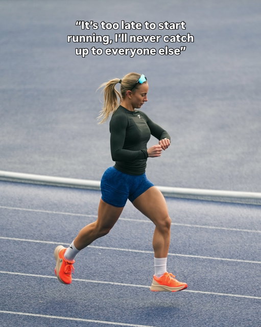 It’s NEVER too late to start

If you commit now, you’ll be absolutely amazed at how much progress you can make

Yes, there will always be people who’ve been doing this for 10+ years, but you’re not training to beat them. You’re training to become the best version of you

The only race that matters is the one you run against yourself!

And if you need help, you can join my training team through the 🔗 in my b!0 for a free week of workouts