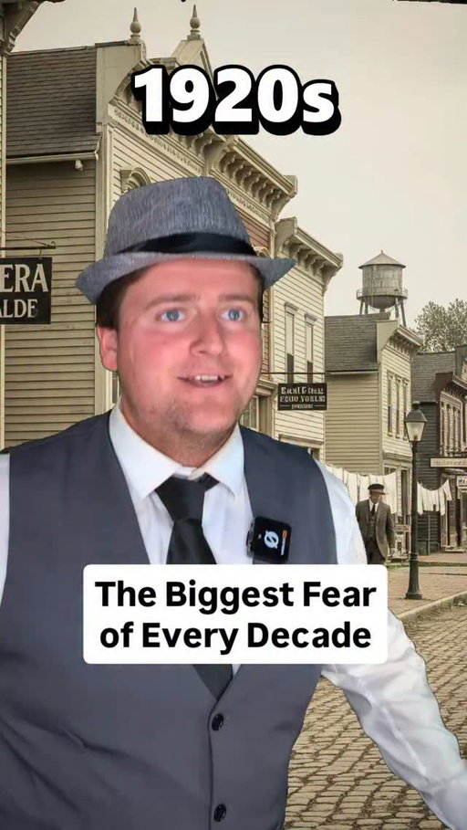 The Biggest Fear of Every Decade

#comedy #funny #fear #history #reels