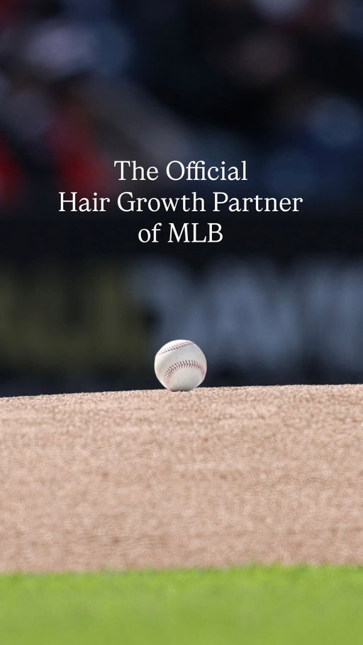 Nutrafol is proud to team up with @MLB as their Official Hair Growth Partner. ⚾️

Stay tuned—there’s more coming your way.