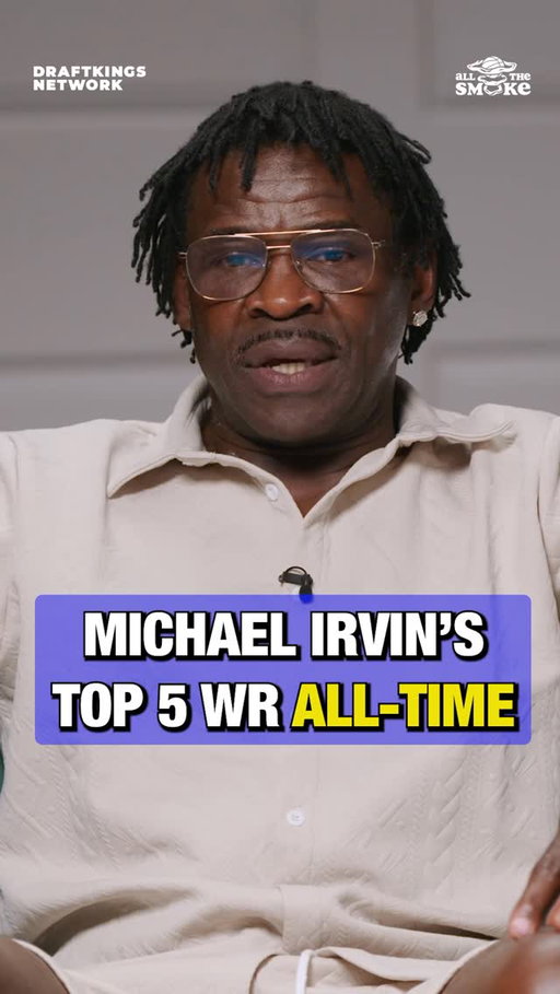 Michael Irvin’s WR Mount Rushmore + 1 👑🔥 
The Playmaker breaks down his Top 5 wide receivers… and why Andre Johnson’s greatness hits DIFFERENT💯  👉 Tap in to the full episode on ALL THE SMOKE YouTube!