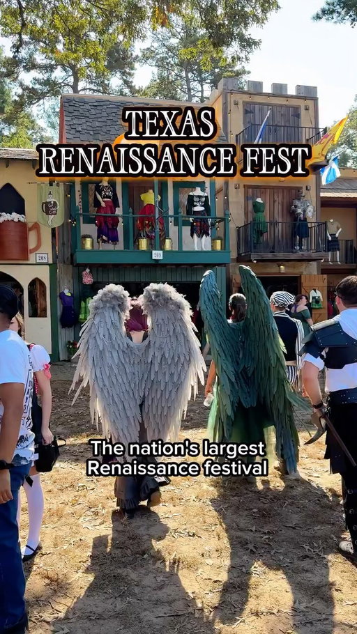 🏰 RENAISSANCE FEST SEASON! 🏰 Opening weekend is October 11th! @texrenfest happens every weekend through November 30th. 👑 I always look forward to Renfest because it’s SO immersive and the shops, entertainment, food & drink stretches over 70 acres! 🌳 It’s so much fun to just wander around — dressed up of course!! Check out the themes for each weekend and dress accordingly! 😌

✨The artisans here are amazing and they make the whole place so magical in even the smallest details. 🧙🏻 

🎟️ Get tickets on their website (or at the door if you forget). Extra experiences like afternoon tea or camping are on their site as well! ☕️

HUZZAH!! 🙌 

📌 21778 FM 1774, Todd Mission, TX 77363

#houston #houstonfoodie #houstonfood #thingstodoinhouston #texasrenaissancefestival #texrenfest #renaissancefestival #houstontx #festivals