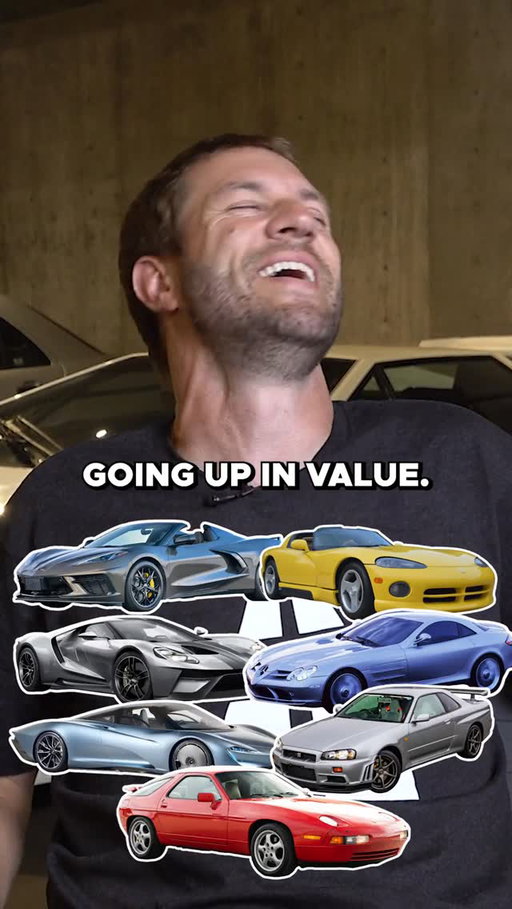 The cars NOT going up in value, according to @dougdemuro⁠
⁠