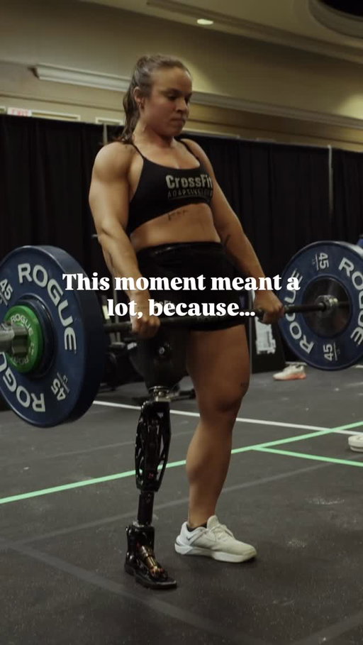 Much smaller audience this time round, but it meant a lot to me. 

5 years later, and the weight I kept failing at the 2021 CrossFit Games was my warm-up weight at my 2025 Games. ❤️