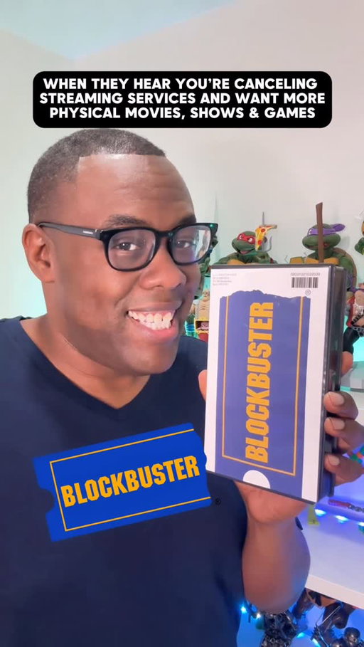 Your physical media misses you…
#physicalmedia #streaming #dvd #nostalgia