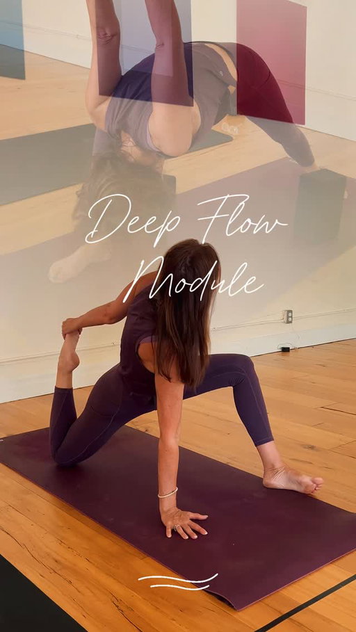 DEEP FLOW TEACHER TRAINING
6hr Module with Vicki Fiddler/ @vickifidd 

In this 6hr Module you will learn how to take the PYC flow and create Deep Flow class while still keeping the integrity of the promise of the practice and the flow of energy through the Chakras. 
You will learn how to use props to adapt poses for longer holds that create access to deep relaxation and surrender. 
You will learn the Deep Flow sequence and ways to adapt and enhance the flow to emphasis specific release points.
You will need to have a 200hr Yoga Teacher Training to participate in this Module.
6hr Continuing Education credits for Yoga Alliance.

DATE: Saturday September 27th
LOCATION: PYC Oakville
TIME: 1:00-7:00pm
COST: $119 plus HST