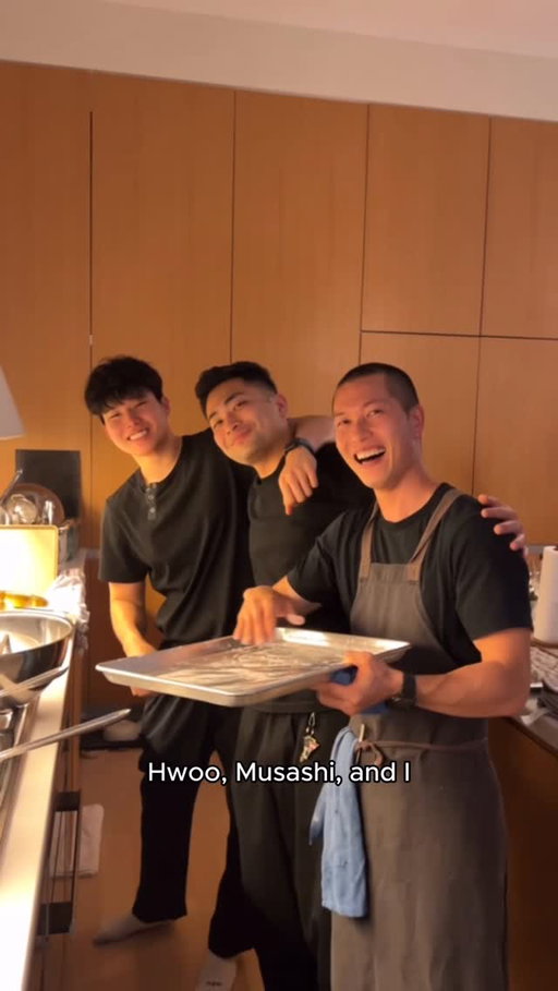 unforgettable night w/ @hwoo.lee & @madebymusashi 

#dinnerparty #cook #chef #korean #chinese #japanese #culinary #culinaryarts #food