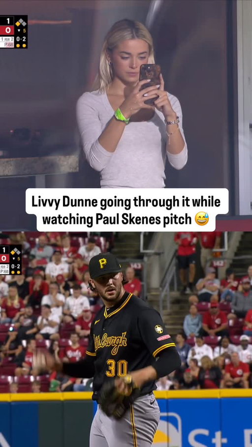 Livvy was locked in 🔒

(via @mlb, @sportsnetpittsburgh) #livvy #paulskenes #pirates #baseball #mlb
