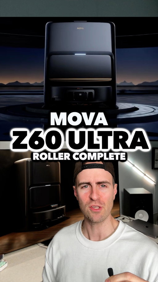Mova z60 Ultra Roller Complete  @mova_anz  #mova #movaz60ultra #movavacuum #robotvac #tech